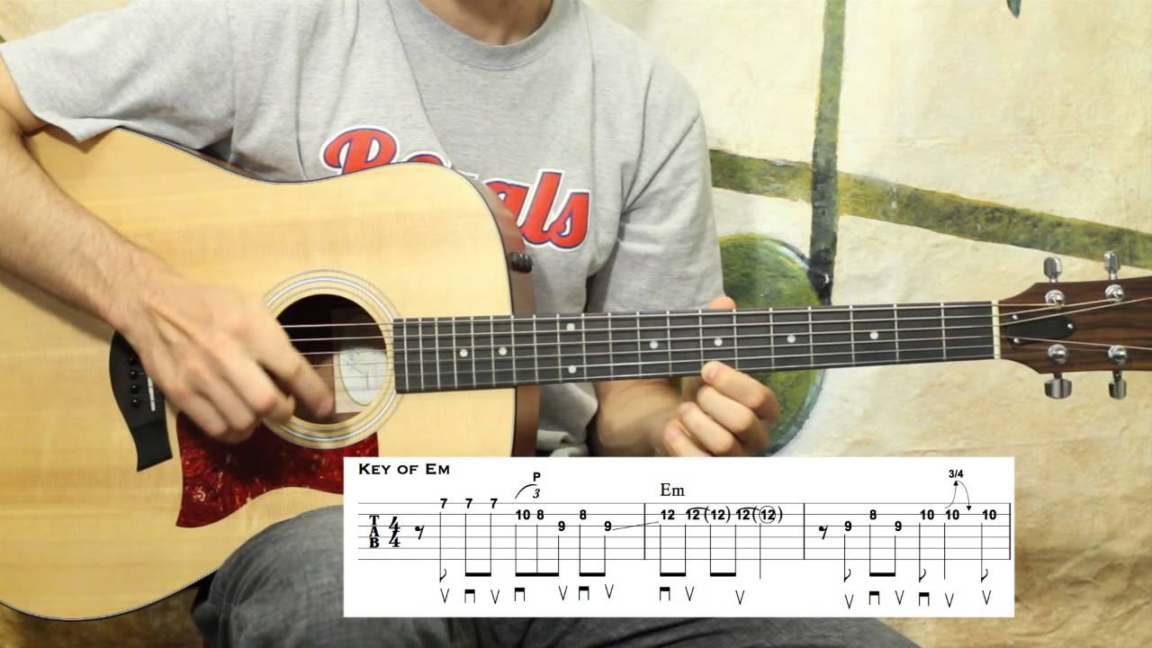 How to play Summertime - Guitar Lesson - Merle Watson Style