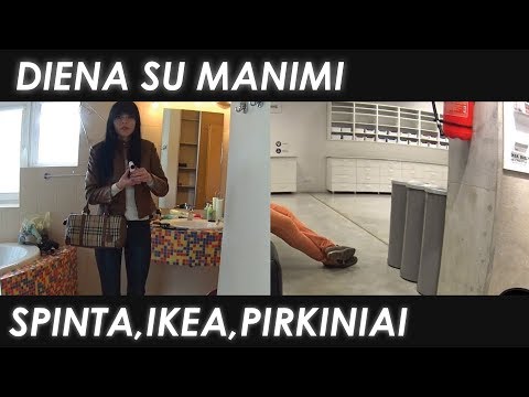 #VLOG: Mano spintų turas, IKEA pirkiniai, kur pavalgyti? | Justes Grozio  Kanalas