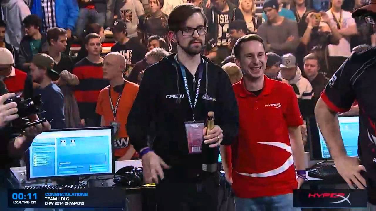 DreamHack 2014 | Team LDLC vs NiP | Winning Moment | CS:GO