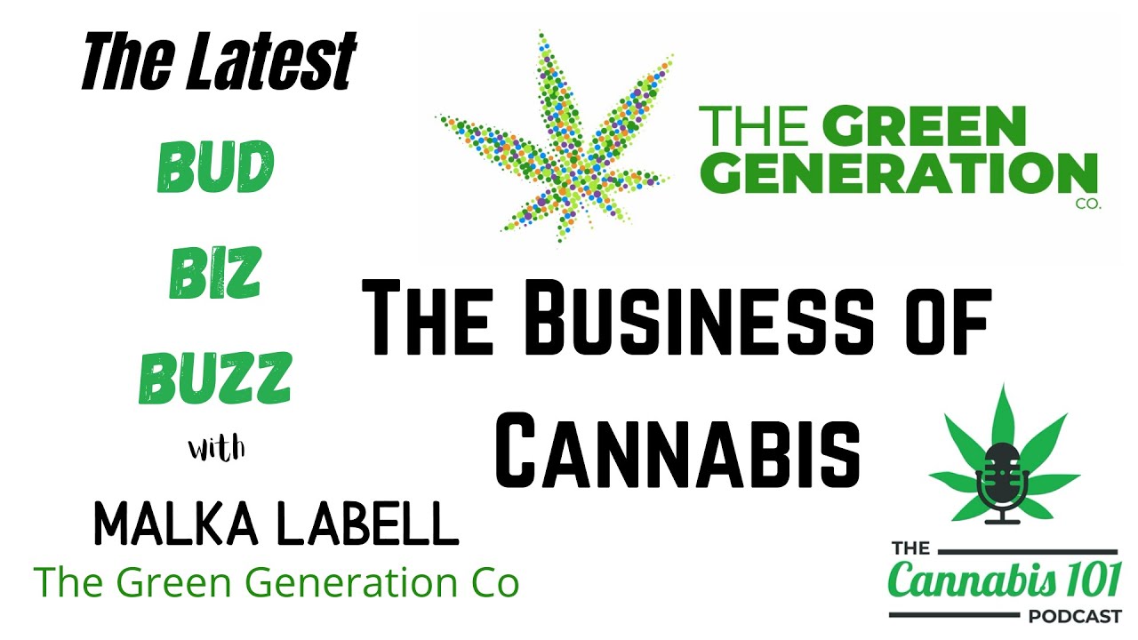 The Business of Cannabis with Malka Labell @greengenco1 from episode 90 of the Cannabis 101 Podcast