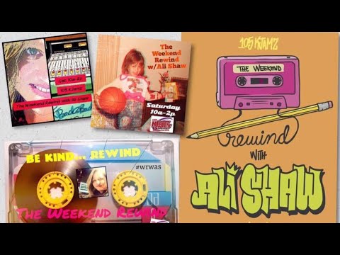 The Weekend Rewind w/Ali Shaw The Weekend Rewind w/Ali Shaw