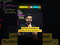 Difference Between Buddhism And Jainism?😱 #physicswallah #upsc #trendingshorts