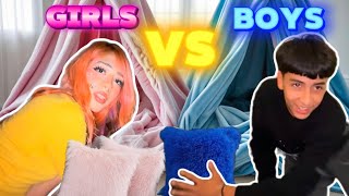 Download Lagu GIRLS VS BOYS FORT BUILDING CHALLENGE MP3 Download Lagu GIRLS VS BOYS FORT BUILDING CHALLENGE MP3