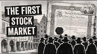 The history of Stock Market :The 1602 Share Sale That Created the Modern Stock Market .