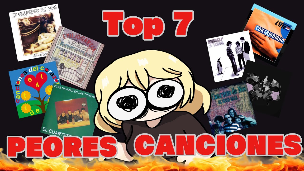 El TOP DEFINITIVO de las PEORES CANCIONES del Cuarteto de Nos