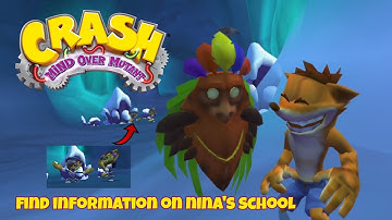 Crash: Mind Over Mutant Part 6 | Find Information on Nina’s School Walkthrough