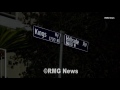Broken Fire Hydrant Triggers Mudslide in Hollywood Hills California.