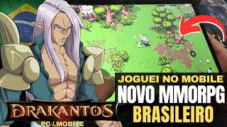 JOGUEI DRAKANTOS MOBILE e ESTÁ INCRÍVEL | NOVO MMORPG BRASILEIRO pra PC e MOBILE | GAMEPLAY BGS 23
