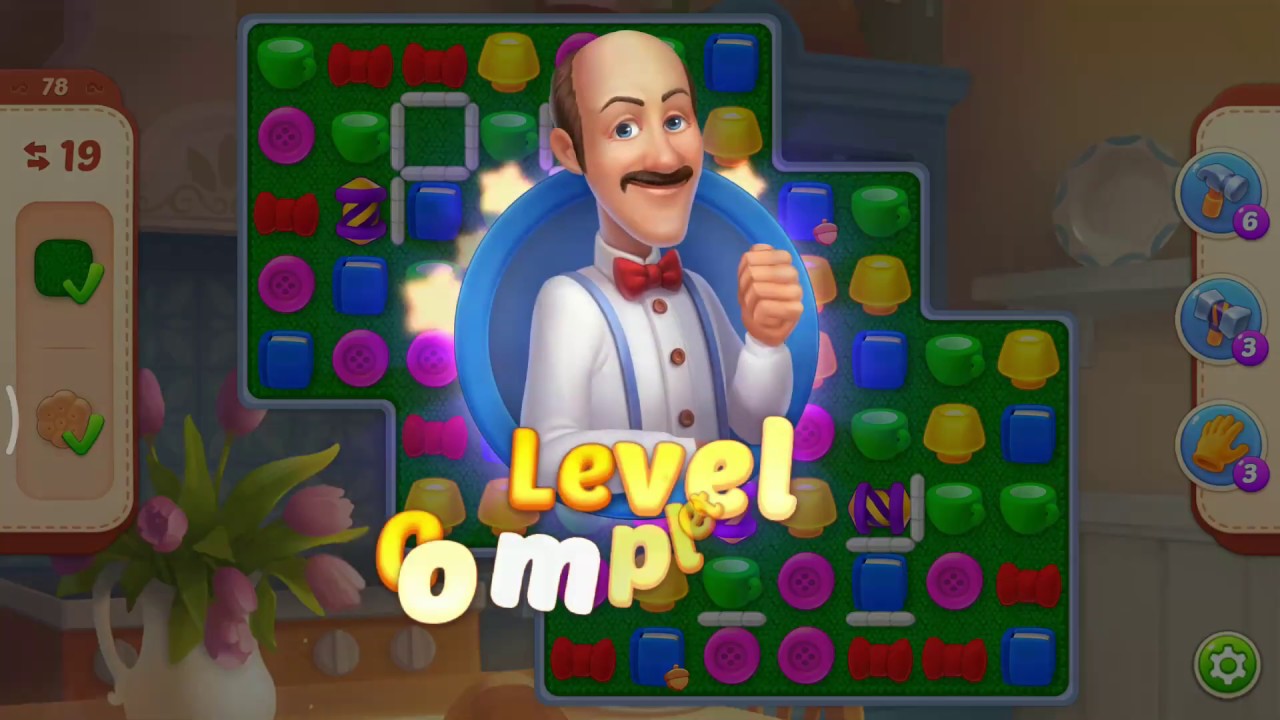homescapes level 78 - YouTube