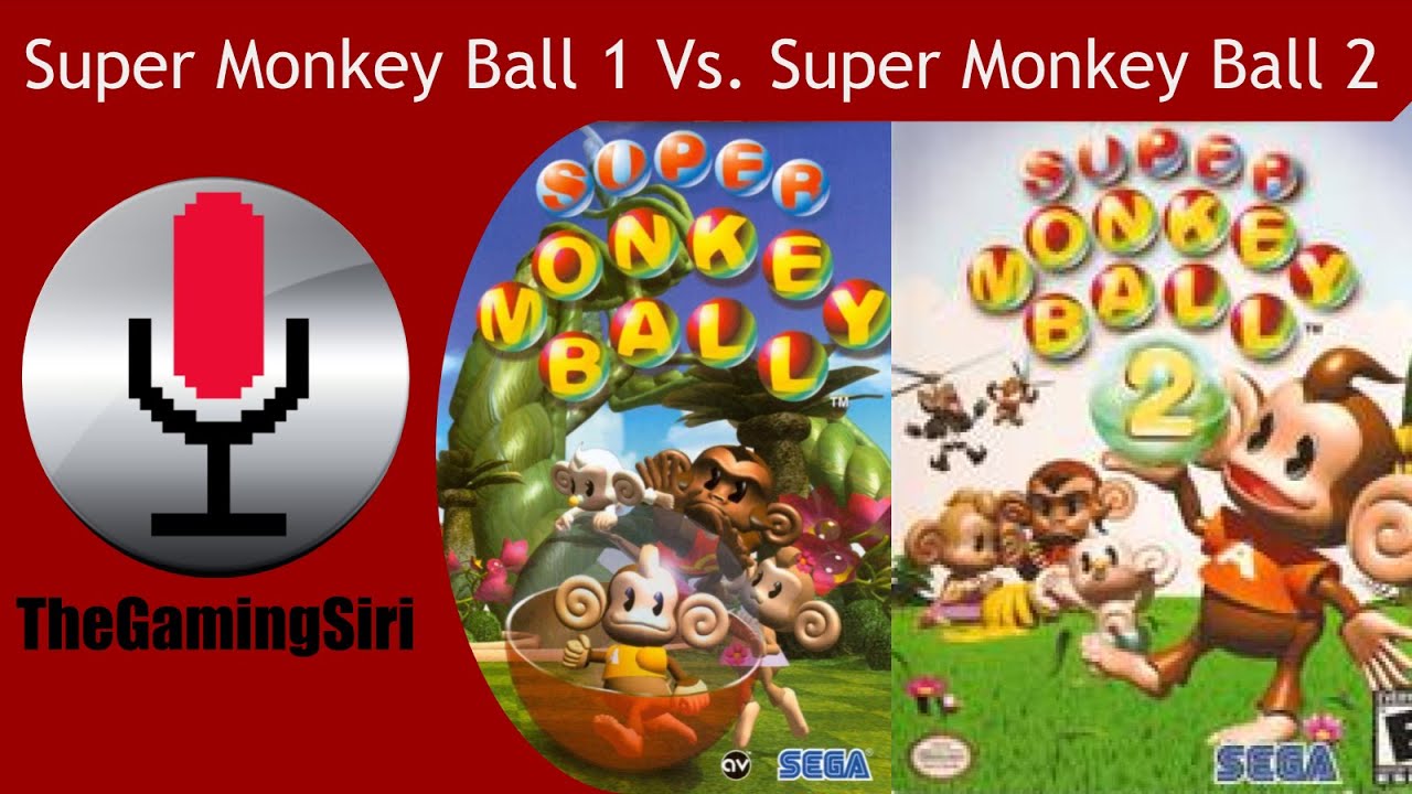 Super Monkey Ball 1 vs Super Monkey Ball 2 v1.1 YouTube