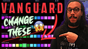 How to Change COLOR Settings in Vanguard