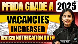 PFRDA Grade A Notification 2025 | PFRDA Grade A Officer Recruitment & Vacancies | PFRDA Exam Date