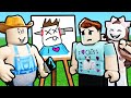 Roblox youtubers draw each other