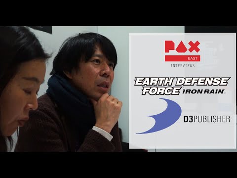 Earth Defense Force Iron Rain Producer Nobuyuki Okajima Interview | PAX East 2019