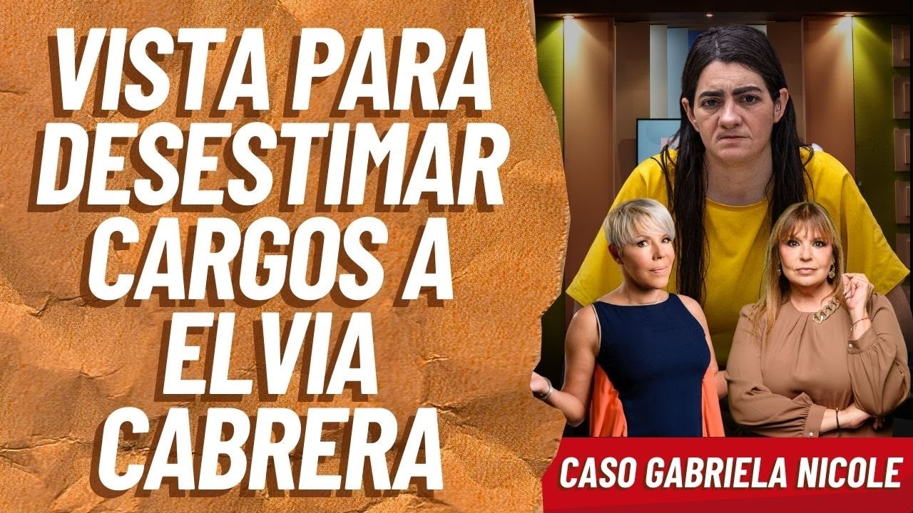 Vista de DESESTIMACIÓN de cargos para Elvia Cabrera | Sylvia Hernández | 14 enero 2026