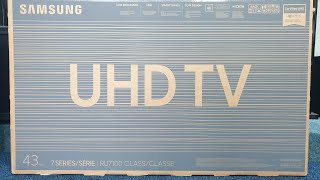 Samsung RU7100 Unboxing and Setup with 4K HDR Demos