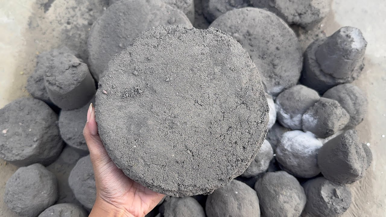 New crumbling video of black sand dry floor crumbling 🔥satisfying crumbling video