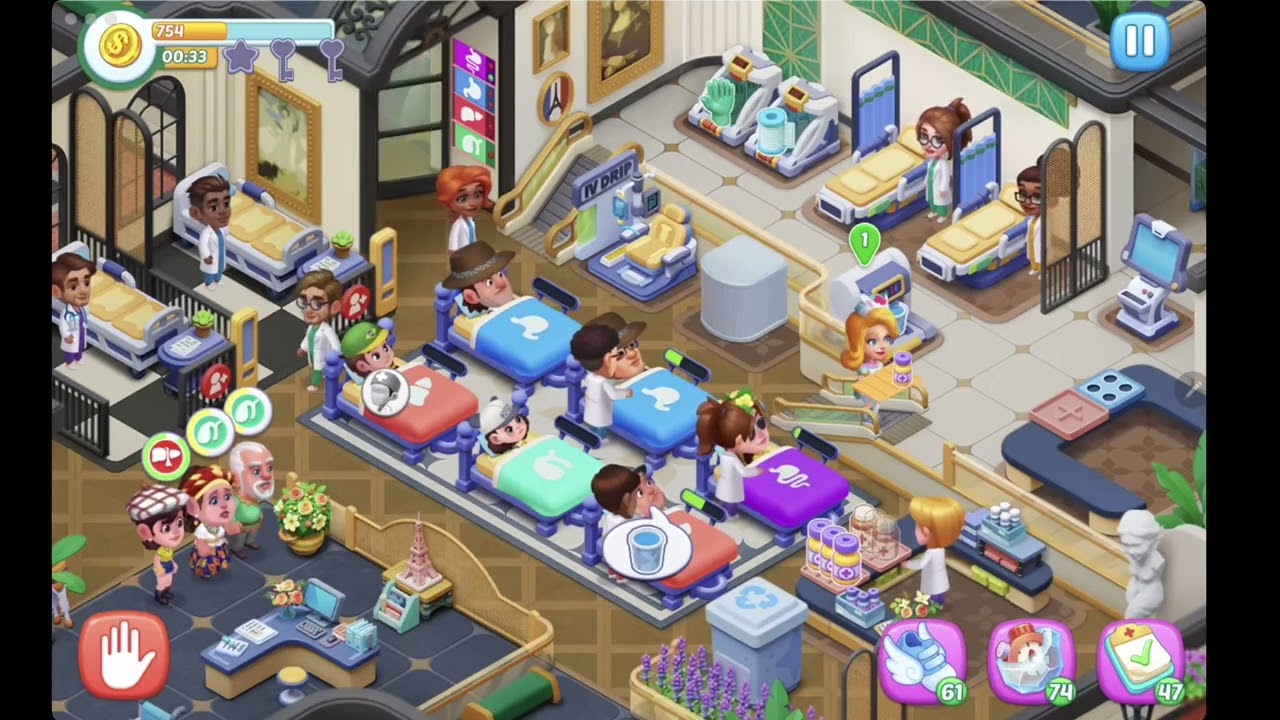 Happy Hospital Level 26 💉🩺🚑 ➖ Paris ➖ FULL STORY ➖ CaroGamesNL