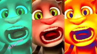My Talking Tom Cat | Ice Cream And Milk And Chilli Funny Movement Video |Sc Fun Play screenshot 1