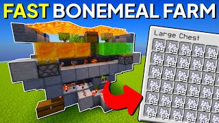 Minecraft Bonemeal Farm 1.20+ Java | 1750 Per Hour!