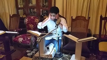 تلاوة عطرة بصوت أحمد محفوظ