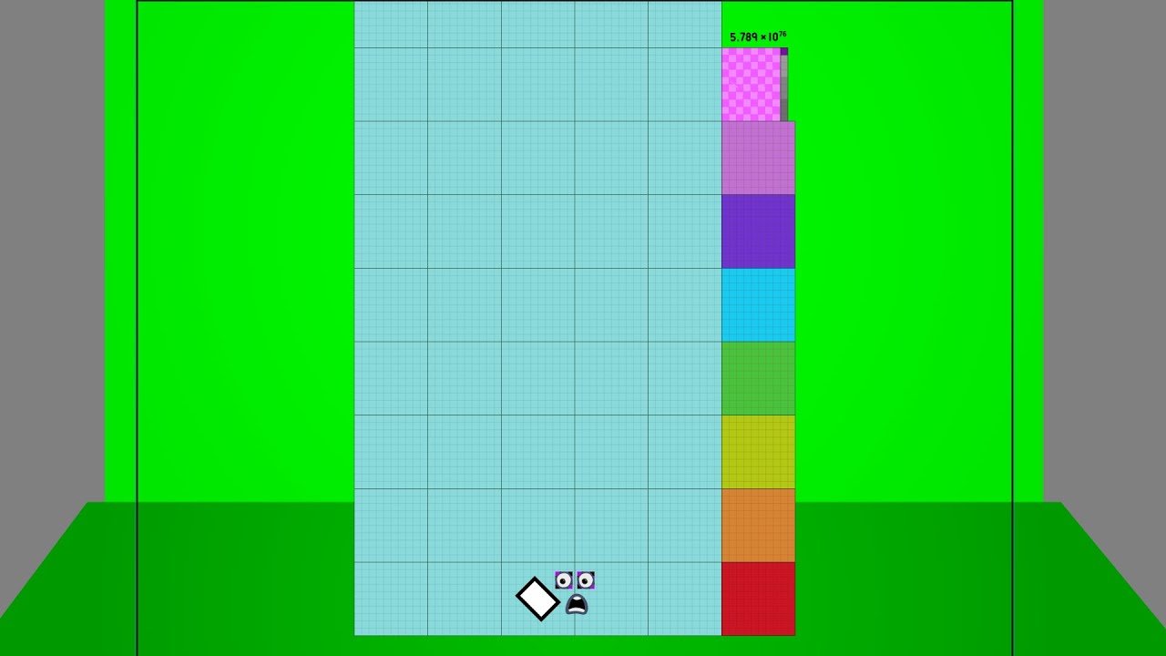 Numberblocks tetration Integer Limits Band