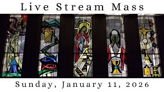 Mass at Immaculate Conception Parish 1/11/26