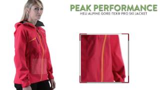 Peak Performance Heli Alpine Gore-Tex® Pro Ski Jacket - Waterproof (For Women)