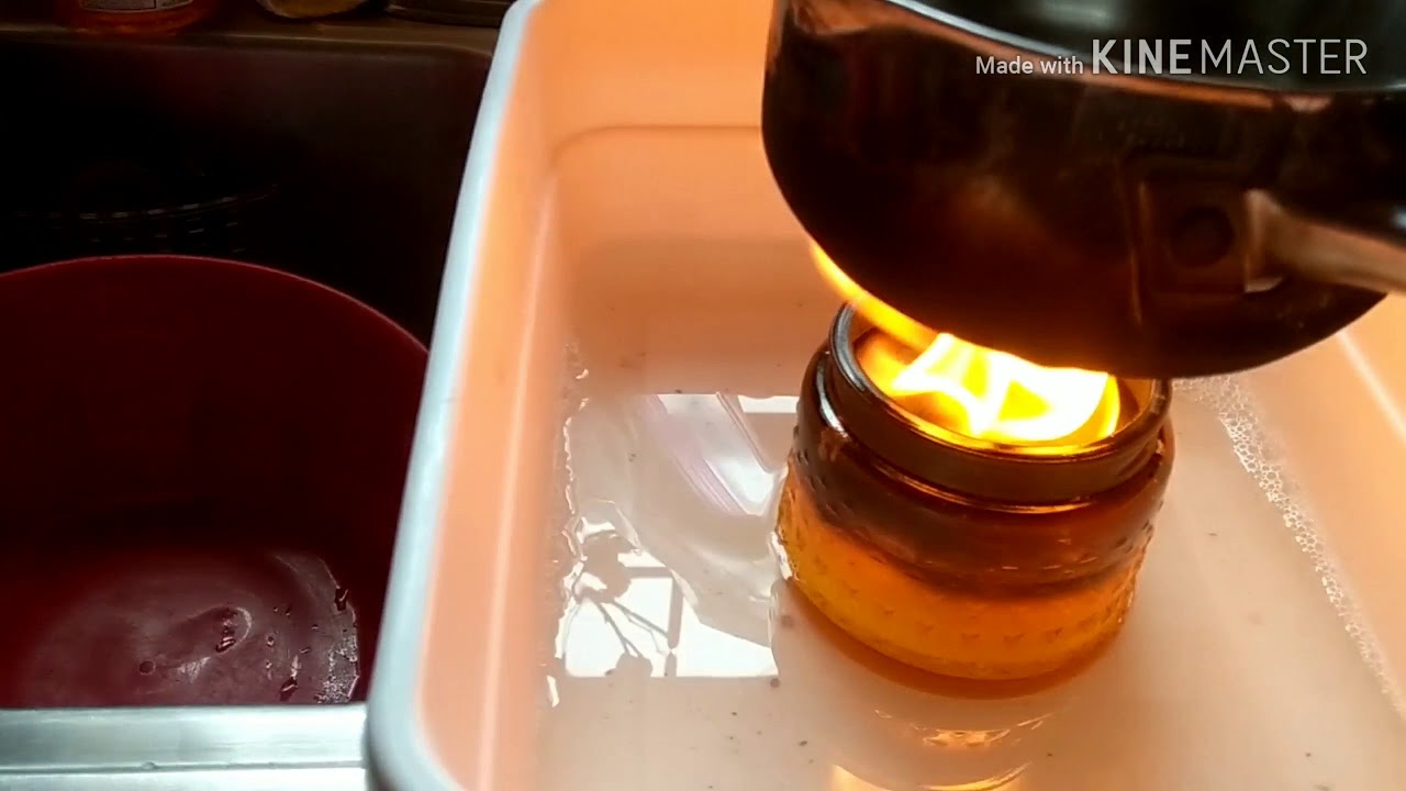 Boiling water using candle and tissue YouTube