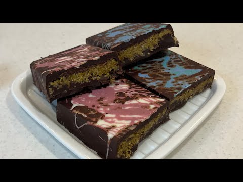 I want to make Dubai fix chocolate, but kadaif is too expensive, so I tried making it from kadaif