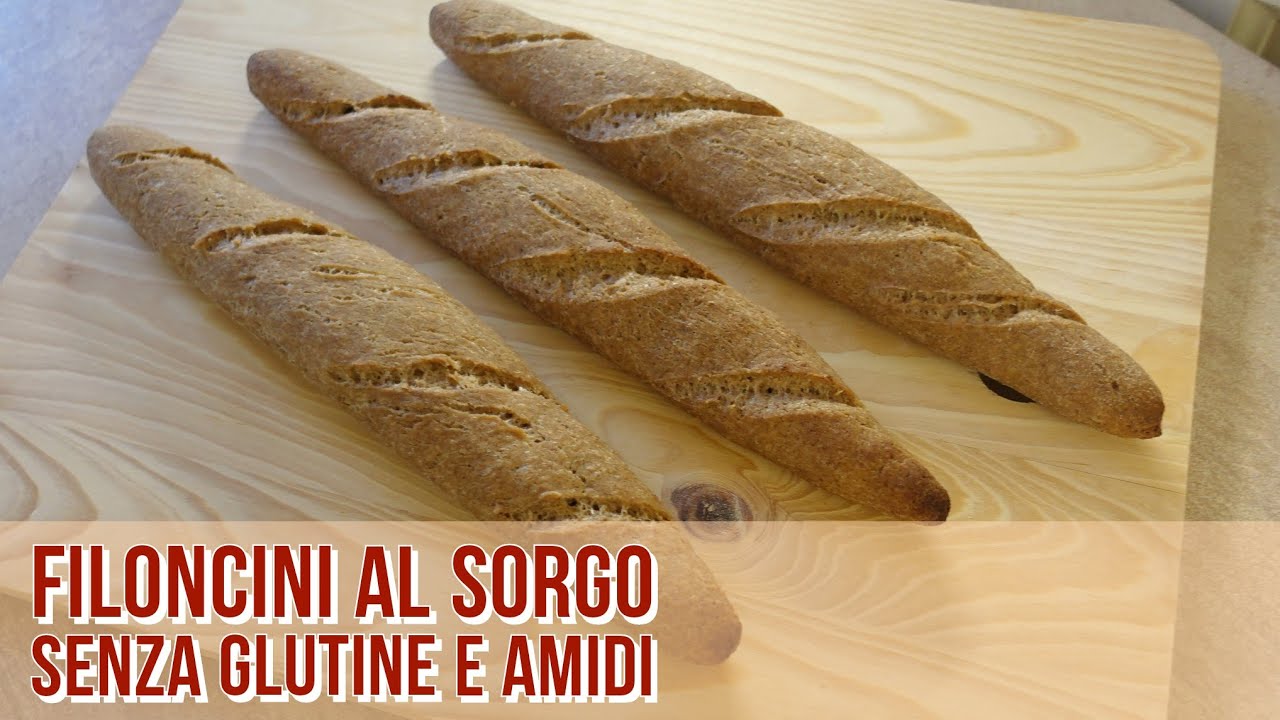 FILONCINI AL SORGO SENZA GLUTINE-con Farine Naturali, senza amidi