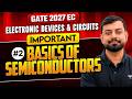 GATE 2027 EC |Electronic Devices & Circuits| Important Basics of Semiconductors #2| Shishir Das Sir