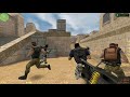 Counter strike condition zero  de dust cz  gameplay terrorist forces with bots no commentary