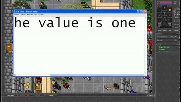Using cheat engine in tibia
