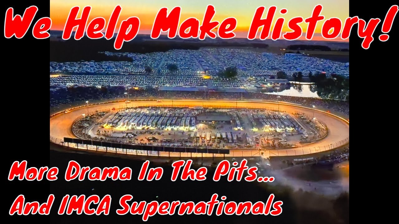 Dirty Sliders Podcast Episode 47 - We become part of history.  More drama in the pits.  Supernats!