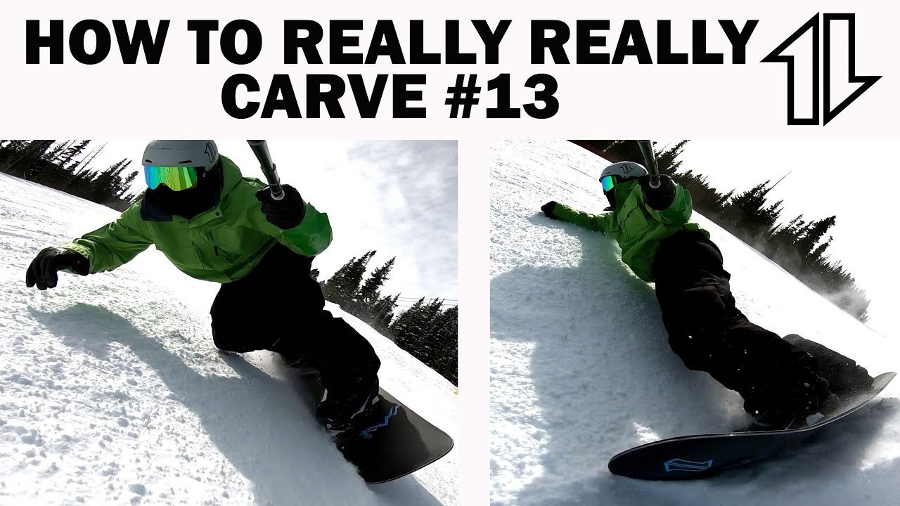 How to Really Really Carve #13   Laid-Out Toeside Carve Tips