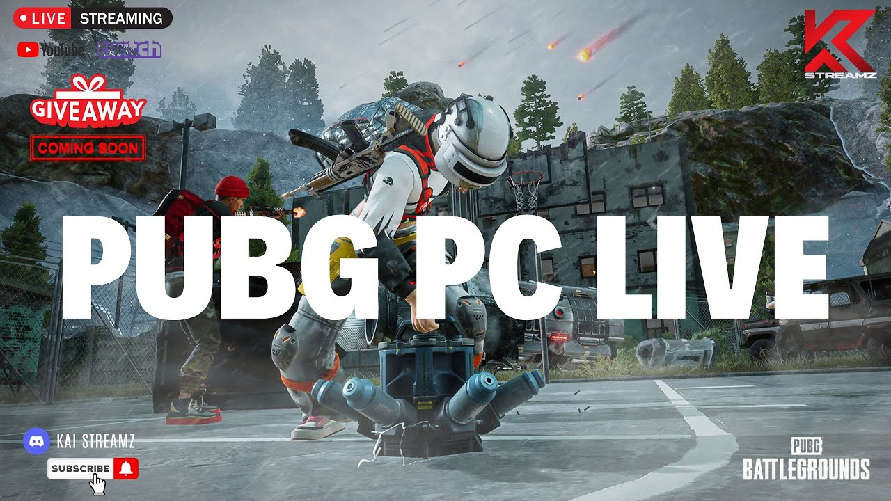 PUBG PC Live |  Epic Wins & Funny Fails | RTX 5090 | Kai Streamz | 