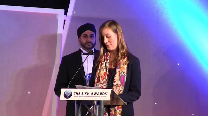 Sikh Awards 2012  - Dr Katherine Wharton