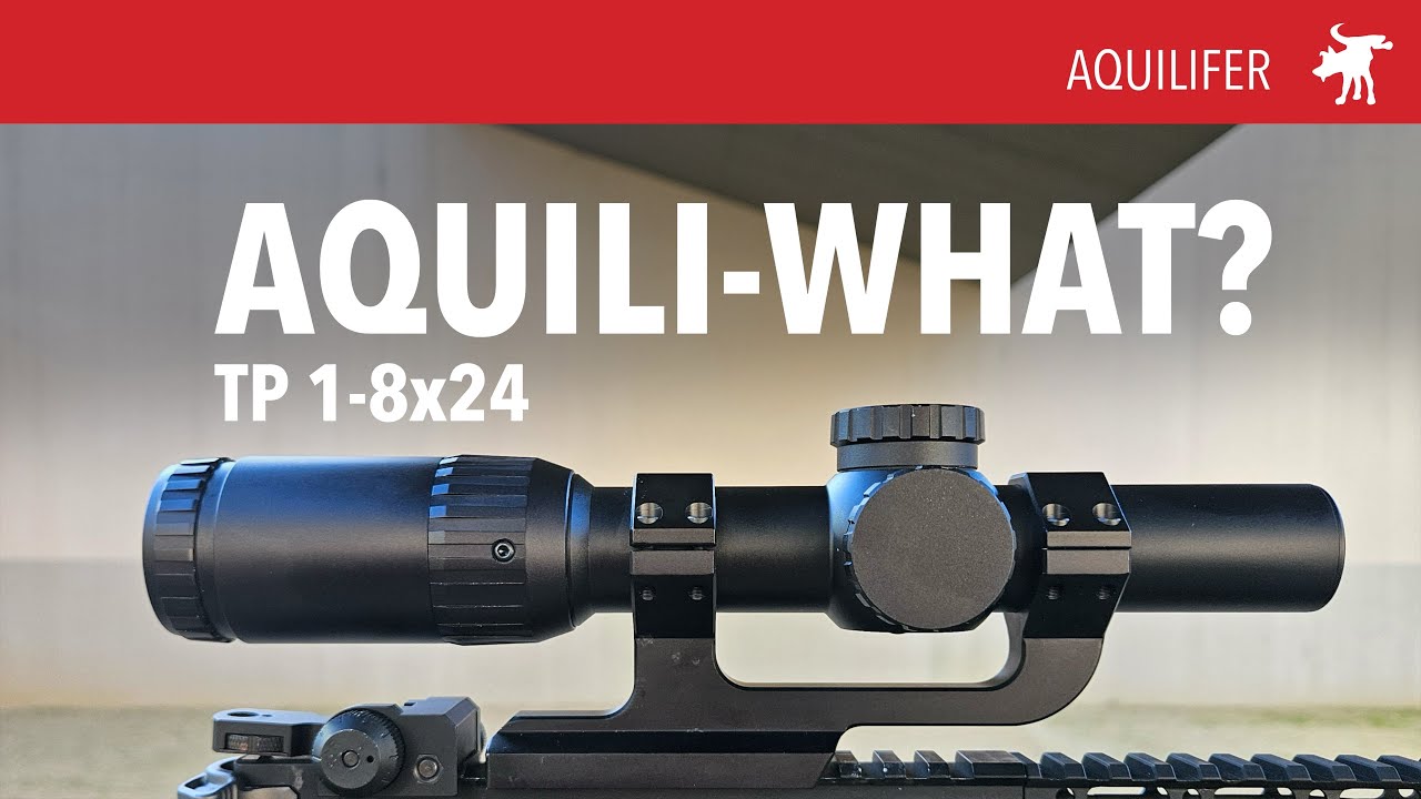 Aquilifer 1-8X24 SFP Optics Rifle Scope – Aquilifer Optics