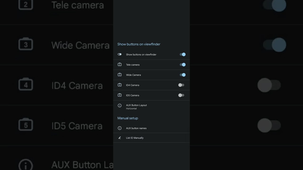 Mengaktifkan lensa ultrawide Realme 8 4g GCam Lmc 8.4 R16
