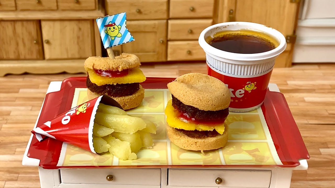 知育菓子 ポッピンクッキン ハンバーガーを作ったよ Youtube