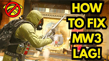 How To FIX HUGE MW3 Lag Issue!