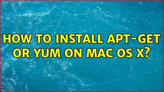 Top Post 5 how to yum install mac