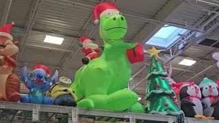2023 Lowe's Mission Valley Christmas Inflatable Lineup