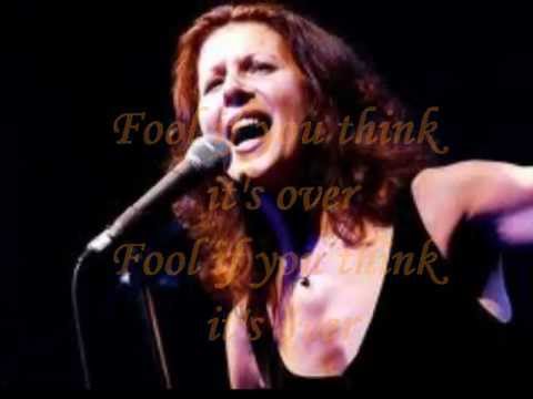 ELKIE BROOKS - FOOL IF YOU THINK IT'S OVER  ( LYRICS ) VINYL 1981