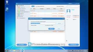 [Sony Xperia ZL Data Recovery]: How to Recover Deleted Contacts on Xperia ZL Directly? screenshot 4