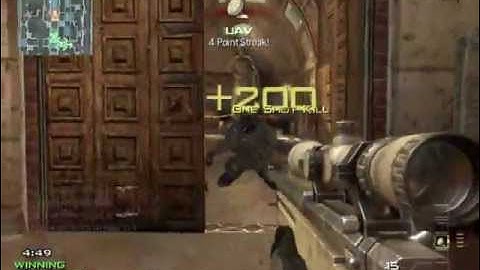 MW3 QuickScoping [~Like a Boss]