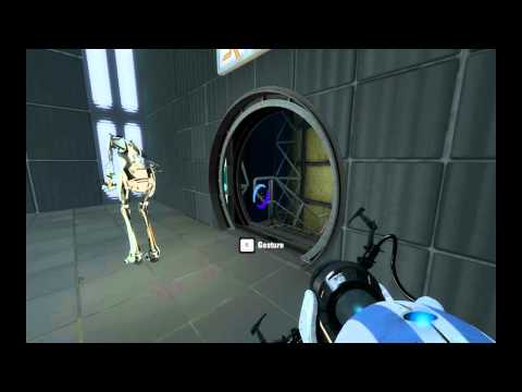 NEW Portal 2 CO-OP Gameplay - Gesture