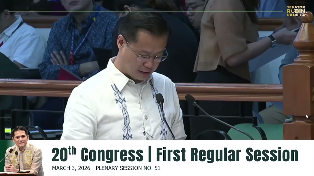 20TH CONGRESS | FIRST REGULAR SESSION