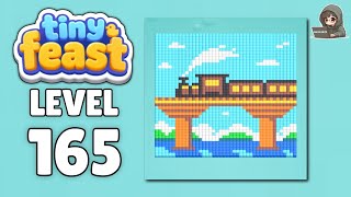 Tiny Feast level 165 walkthrough solution 
